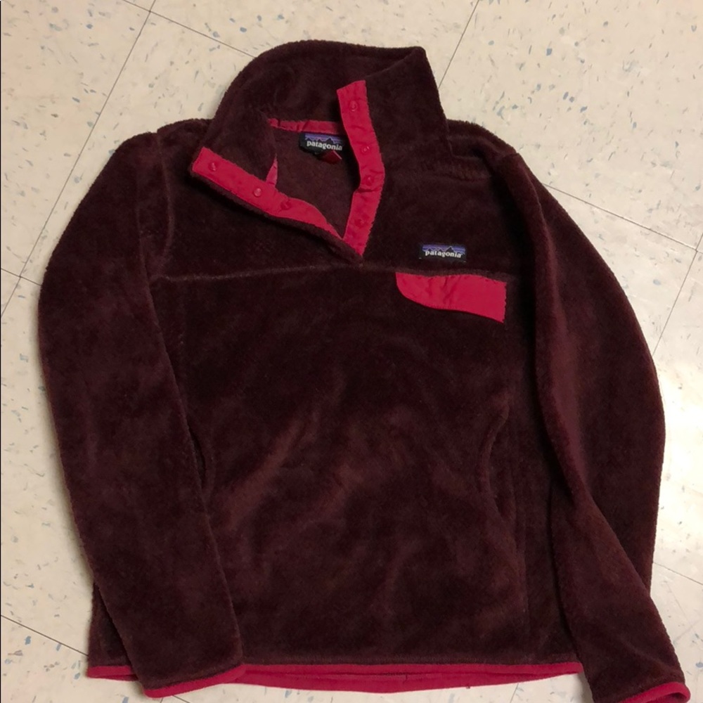 Patagonia snap t fleece pullover
